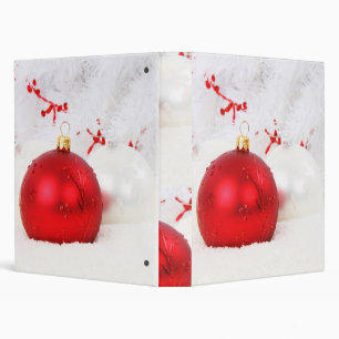 Christmas 3 Ring Binder