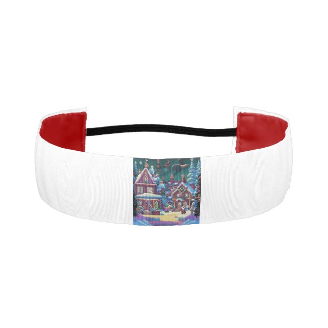 Christmas 4. athletic headband (Front)