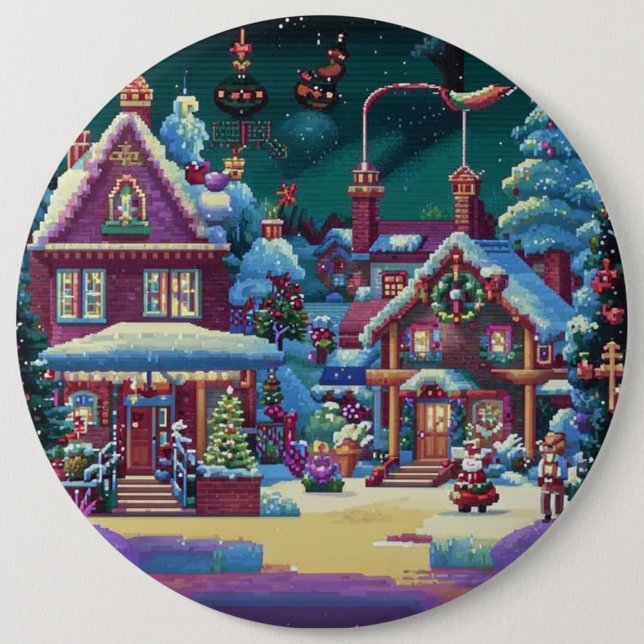 Christmas 4. button (Front)