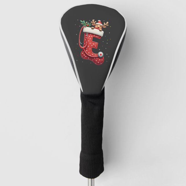 Christmas (4) golf head cover (Front)