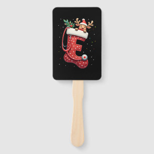 Christmas (4) hand fan