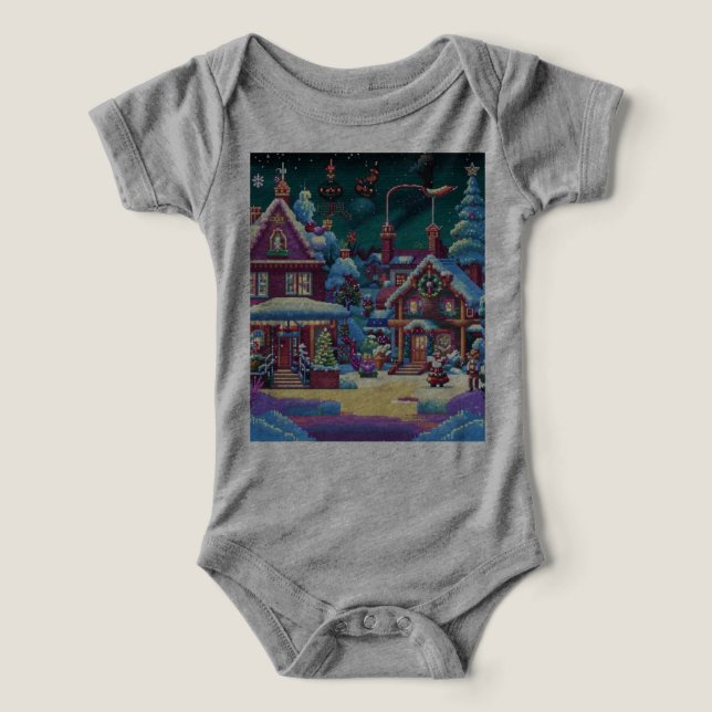 Christmas 4. infant t-shirt (Design Front)