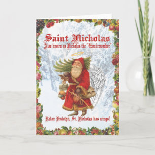 Christmas 4 Saint Nicholas Holiday Card