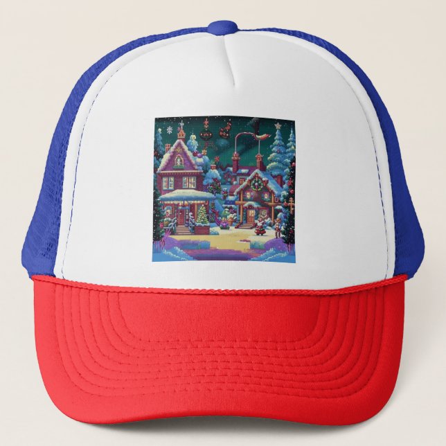Christmas 4. trucker hat (Front)