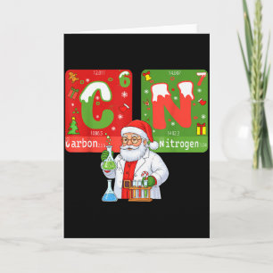 Christmas 67 Meme Science Chemistry Humor Periodic Card