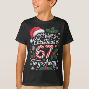 Christmas 67 To Go Away Six Seven Funny Teacher Pa T-Shirt