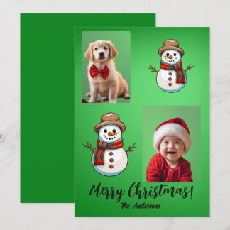 Christmas 6 child, Merry Christmas! Christmas card