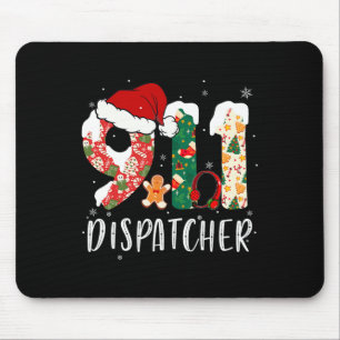 Christmas 911 Dispatcher Mouse Pad