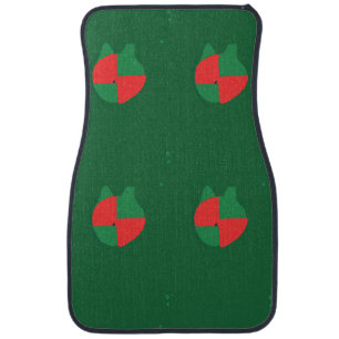 Christmas Abstract Car Floor Mat