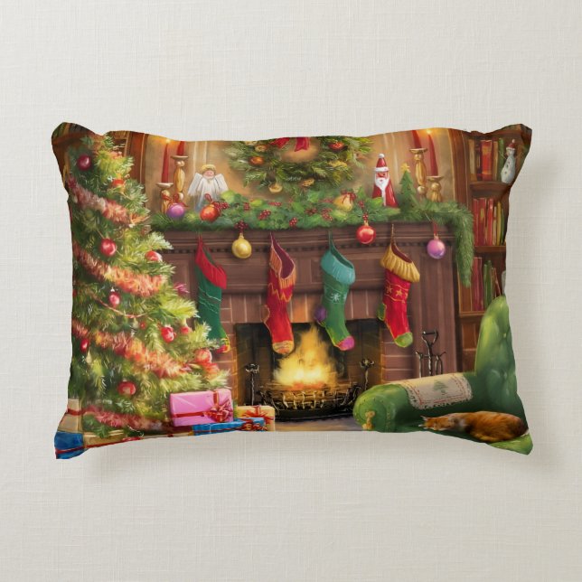 Christmas Accent Pillow (Front)