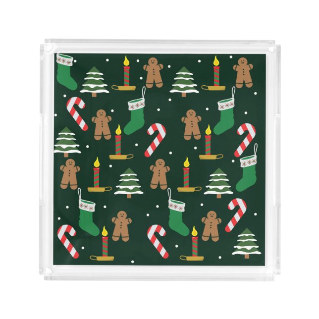 Christmas Acrylic Tray (Front)