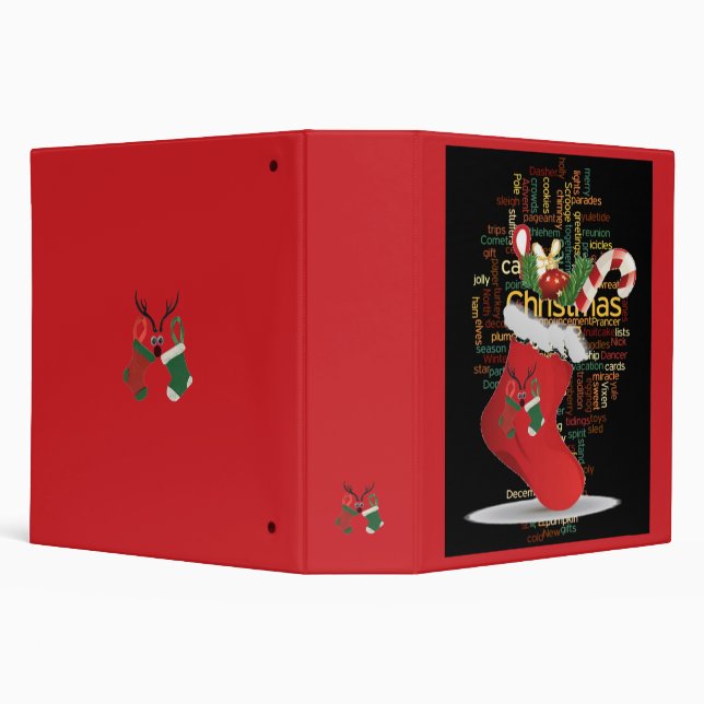 Christmas Activities Special Day 3 Ring Binder (Background)