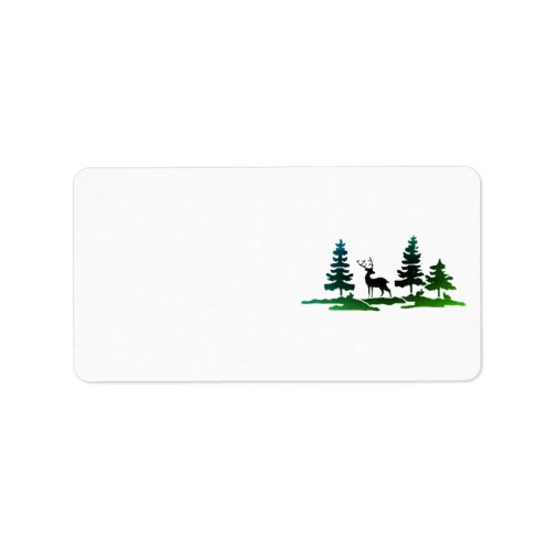 Christmas Address  labels  art and design