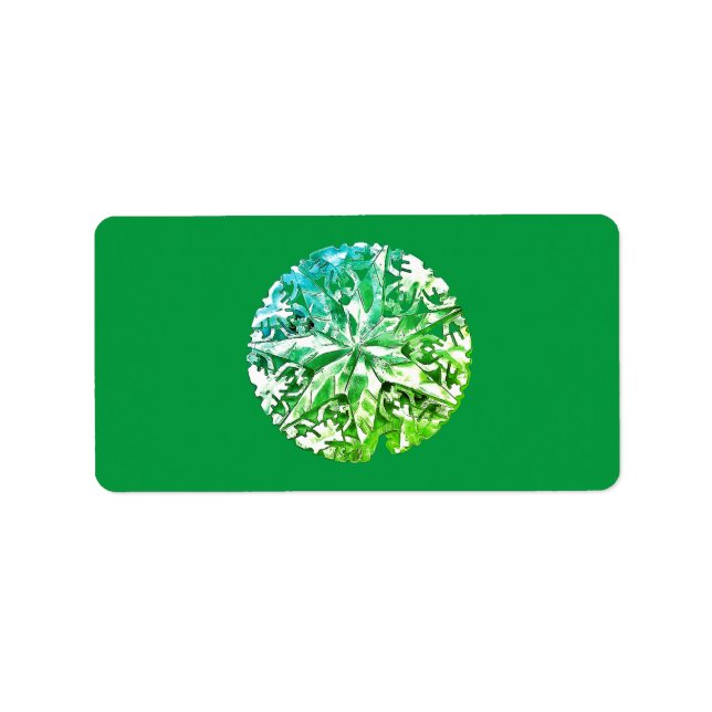 CHRISTMAS ADDRESS LABELS SEASONAL GREETINGS (Front)