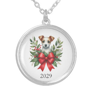 Christmas Adorable Cute Puppy Dog Necklace