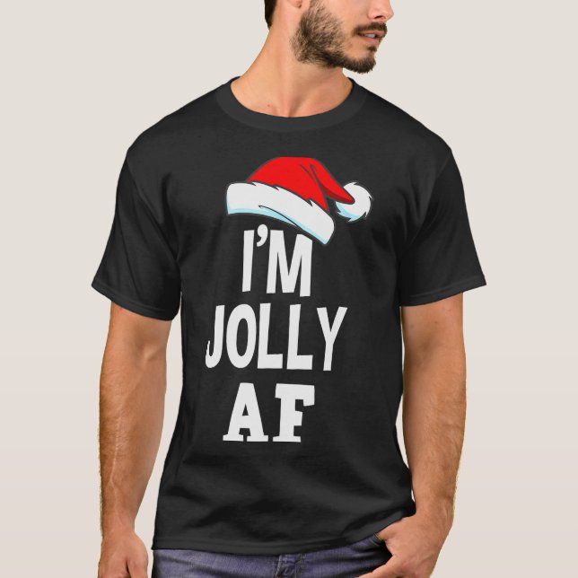 Christmas Adult Shirt, Naughty Christmas Pajama, M T-Shirt (Front)