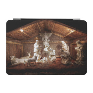 Christmas Advent Jesus Nativity Manger Scene iPad Mini Cover