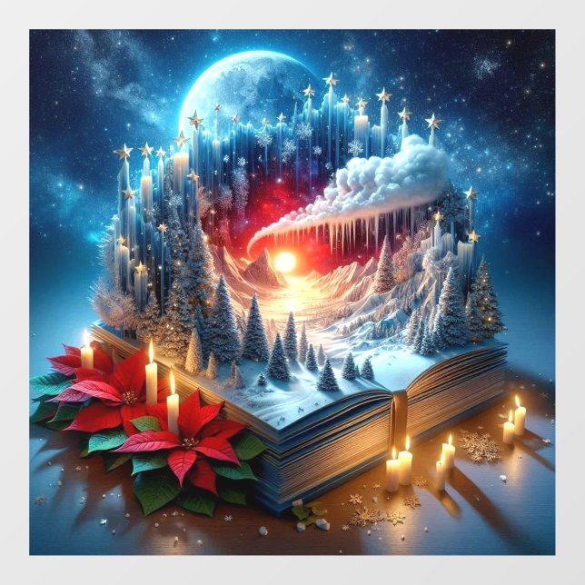 Christmas Advent Window Cling (Sheet)