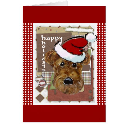 CHRISTMAS AIREDALE (Front)