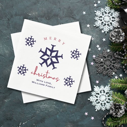 Christmas Airplane Snowflake Minimalist Aviation