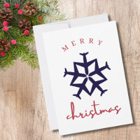 Christmas Airplane Snowflake Photo Funny Aviation