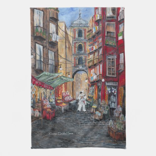 Christmas Alley Italia Kitchen Towel