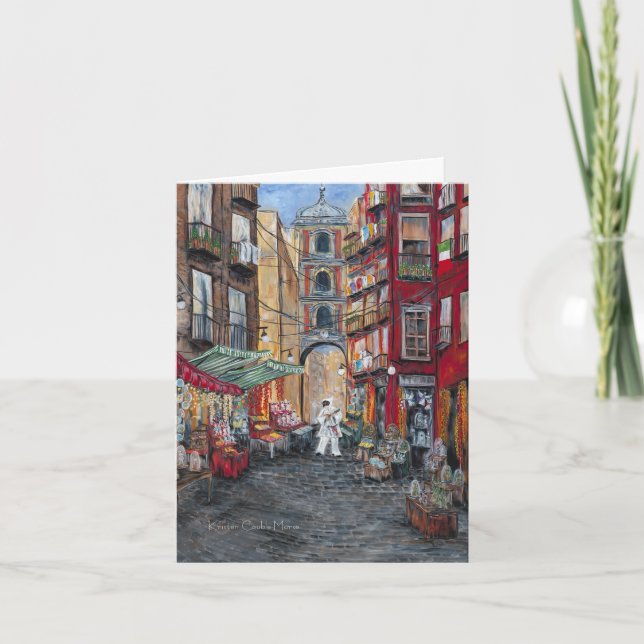 Christmas Alley Italia Note Card (Front)