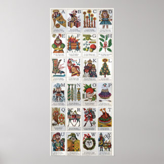 Christmas Alphabet Poster