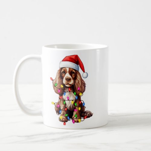 Christmas American Cocker Spaniel  Coffee Mug