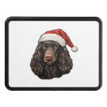 Christmas American Water Spaniel   Hitch Cover