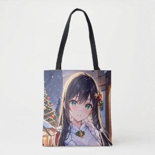Christmas Amine  Tote Bag