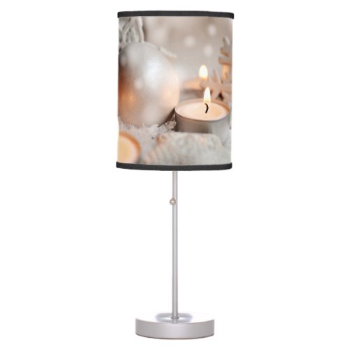 Christmas and Advent Decoration Table Lamp