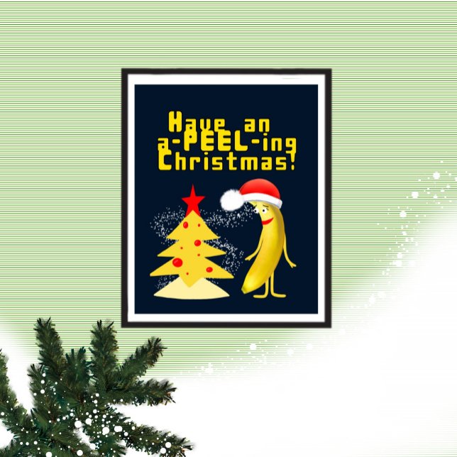 Christmas and banana poster (Creator Uploaded)