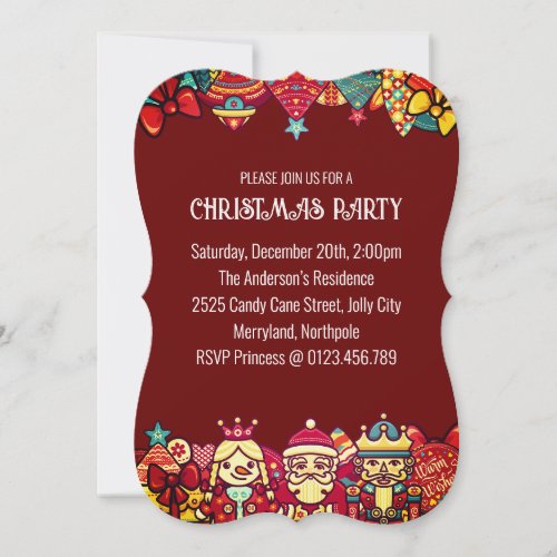 Christmas and Get_Together Party  Invitation