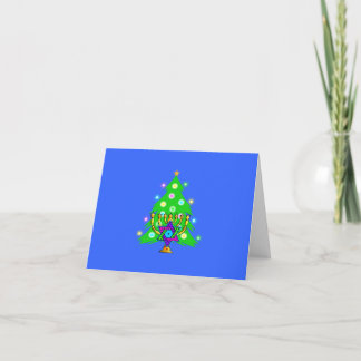 Christmas and Hanukkah Together Holiday Card