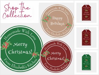 Christmas and Holiday Baked Goods Gift Packaging