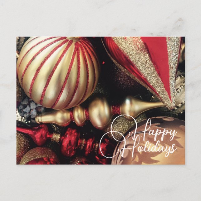 Christmas and Holiday Ornament  Postcard (Front)