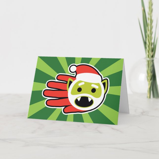 Christmas and Holiday Vampire Santa (Front)