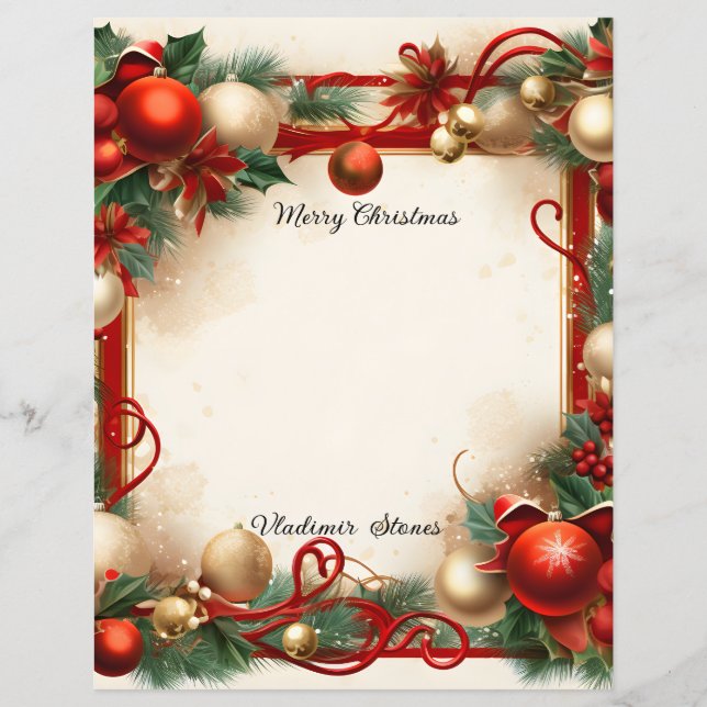 Christmas and Holidays (Front)