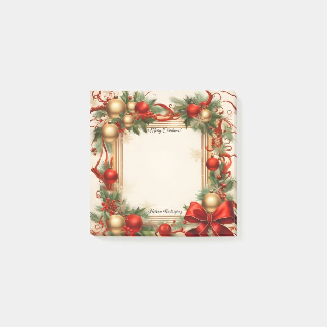 Christmas and Holidays Notes (Front)