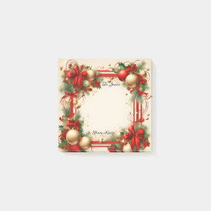 Christmas and Holidays Post-it Notes