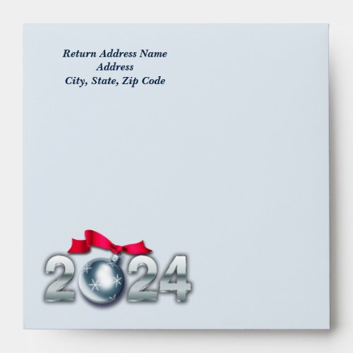 Christmas and New Year 2024 Holiday Envelope