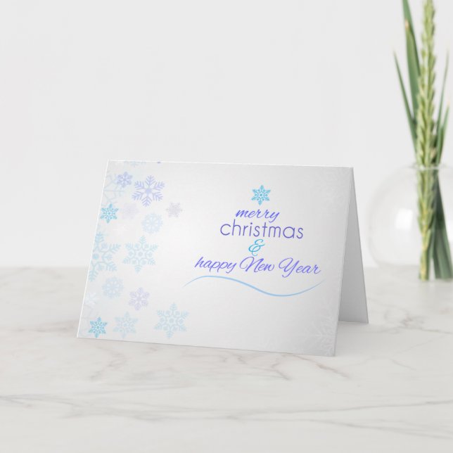 Christmas and New Year Christmas Card (Front)