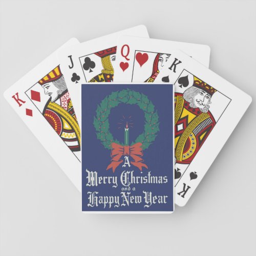 Christmas And New Year Classic Playing Cards