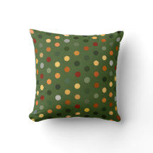 Christmas and New Year polka dot pattern