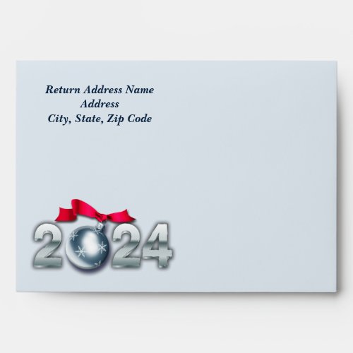 Christmas and New Years 2024 Holiday Envelope