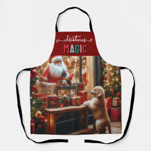 Christmas and Wishes Apron