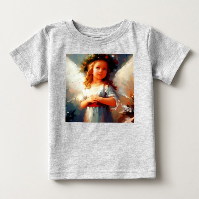 Christmas Angel 1 Baby T-Shirt (Front)