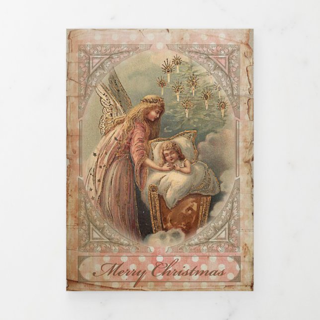 Christmas Angel 1 - Greeting Card (Cover)
