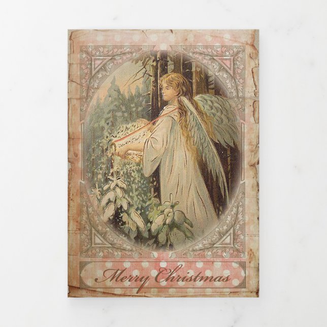 Christmas Angel 4 - Greeting Card (Cover)